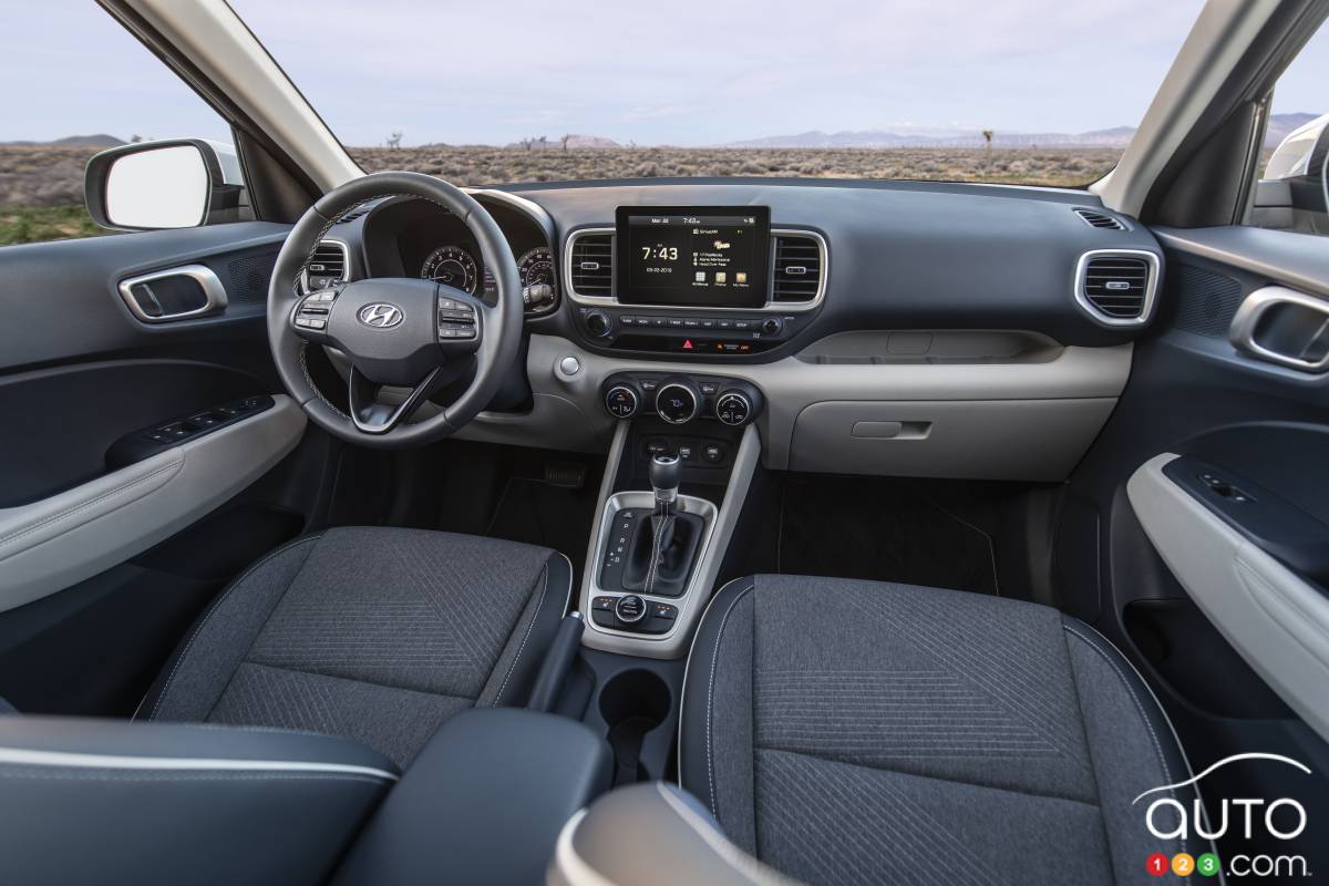 Hyundai Venue, intérieur